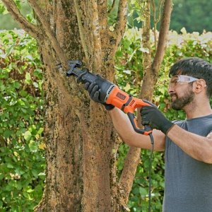 Piła szablasta Black&Decker Black+Decker BES301K-QS reciprocating saw, saber saw (orange/black, 750 watts, in case) 5