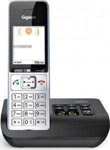 Telefon stacjonarny Gigaset Gigaset COMFORT 500A, analogue telephone (silver/black) 7