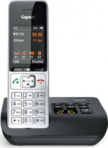 Telefon stacjonarny Gigaset Gigaset COMFORT 500A, analogue telephone (silver/black) 10