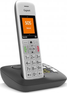 Telefon stacjonarny Gigaset Gigaset E390A, analogue telephone (silver/black) 1