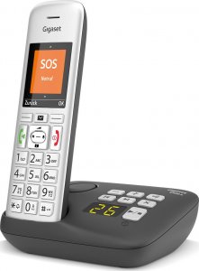 Telefon stacjonarny Gigaset Gigaset E390A, analogue telephone (silver/black) 3