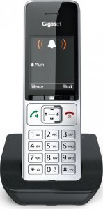 Telefon stacjonarny Gigaset Gigaset COMFORT 500, analogue telephone (silver/black) 3