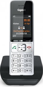 Telefon stacjonarny Gigaset Gigaset COMFORT 500, analogue telephone (silver/black) 5