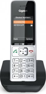 Telefon stacjonarny Gigaset Gigaset COMFORT 500, analogue telephone (silver/black) 8