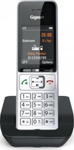 Telefon stacjonarny Gigaset Gigaset COMFORT 500, analogue telephone (silver/black) 9