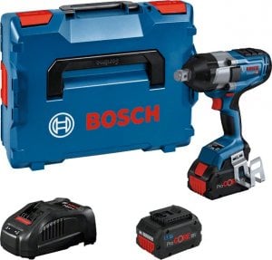 Klucz udarowy Bosch Bosch Cordless impact wrench BITURBO GDS 18V-1050 H Professional, 18V (blue/black, 2x battery ProCORE18V 5.5Ah, 3/4 , in L-BOXX) 1