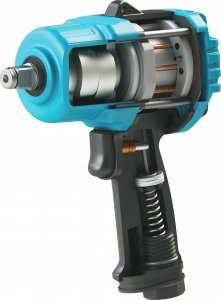 Klucz udarowy Hazet Hazet Twin Turbo impact wrench 9012TT (black/blue, loosening torque 2,200 Nm) 10