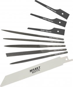 Wyrzynarka Hazet Jigsaw 9034P-2, body saw (black, incl. 4 saw blades, 5 files) 3