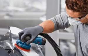 Szlifierka Bosch Bosch Cordless eccentric sander GEX 12V-125 Professional solo, 12 volt (blue/black, without battery and charger, L-BOXX) 2