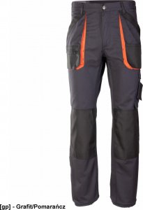 Polstar APSP - BRIXTON PRACTICAL SPODNIE DO PASA JEANS BAWEŁNA/SPANDEX, 340G/M2, 290G/M2, 260G/M2, BAWEŁNA/ELASTAN (98%/2%), - stalowy 46 1