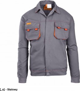 Polstar ASBL - BRIXTON SPARK BLUZA CIEMNA STAL, BAWEŁNA (100%), 300G/M2, - granatowy 55 3