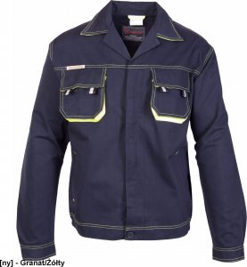 Polstar ASBL - BRIXTON SPARK BLUZA CIEMNA STAL, BAWEŁNA (100%), 300G/M2, - granatowy 55 4