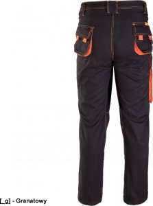 Polstar ASSP - BRIXTON SPARK SPODNIE DO PASA, BAWEŁNA (100%), 300G/M2, - C.Stal 50 1