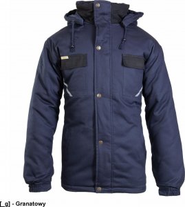 Polstar ONKU - BRIXTON NATUR KURTKA, BAWEŁNA (100%), 270G/M2, - granatowy L 1