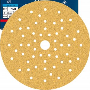 Bosch Bosch Expert C470 sanding sheet, 150mm, K60 multi-hole (50 pieces, for eccentric sanders) 1