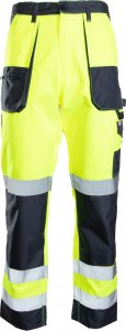 Polstar AFSP - BRIXTON FLASH SPODNIE DO PASA POMARAŃCZOWE KAT.II KL. 1, POLIESTER/BAWEŁNA (80%/20%), BAWEŁNA/POLIESTER (55% /45%), - ŻÓŁTY/GRANAT 106 1