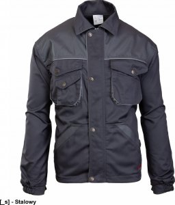 Polstar APBL - BRIXTON PRACTICAL BLUZA, POLIESTER/BAWEŁNA (65% /35%), 290G/M2, 260G/M2, - Granat/Żółty 3XL 1