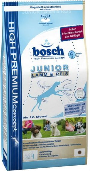 Bosch Tiernahrung Junior Jagnięcina & Ryż - 3 kg 1