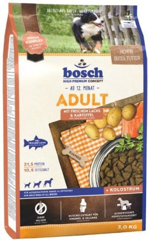 Bosch Tiernahrung Adult Łosoś i ziemniaki - 3 kg 1