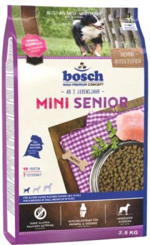 Bosch Tiernahrung Bosch pies 2.5kg mini senior 1