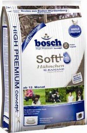Bosch Tiernahrung BOSCH PIES 1kg SOFT KURCZAK & BANAN 1