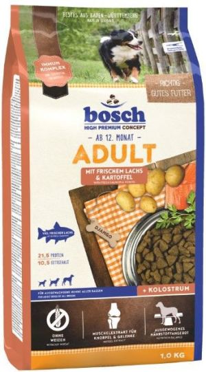 Bosch Tiernahrung Adult Łosoś i ziemniaki - 1 kg 1