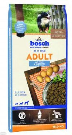 Bosch Tiernahrung PIES 15kg ADULT FISH POTATO 1
