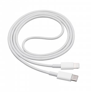 Kabel USB Akyga USB-C - Lightning 1 m Biały (AK-USB-35) 1