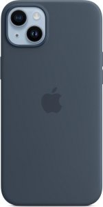 Apple APPLE iPhone 14 Plus Silicone Case with MagSafe - Storm Blue 2
