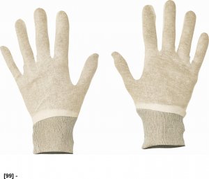 CERVA PINTAIL - bezszwowe nylonowe rękawice z elastycznym mankietem, powlekane spienionym lateksem 8 1