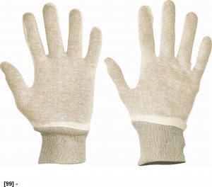 CERVA PINTAIL - bezszwowe nylonowe rękawice z elastycznym mankietem, powlekane spienionym lateksem 8 2