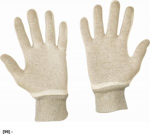 CERVA PINTAIL - bezszwowe nylonowe rękawice z elastycznym mankietem, powlekane spienionym lateksem 8 3