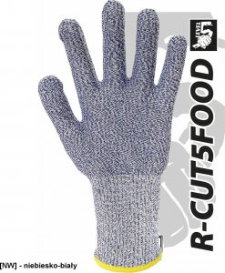 R.E.I.S. R-CUT5FOOD - Rękawice ochronne wykonane z przędzy HDPE 9 1