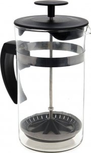 Excellent Houseware Zaparzacz z tłokiem do kawy herbaty ziół szklany 1 l 5