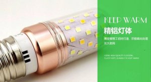 ŻARÓWKA DIODOWA E-14 CORN LED 16 W NEUTRALNA W-WA 7