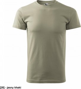 MALFINI Basic 129 - ADLER - Koszulka męska, 160 g/m - jasny khaki S 1