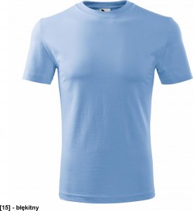 MALFINI Classic New 132 - ADLER - Koszulka męska, 145 g/m - błękitny M 1