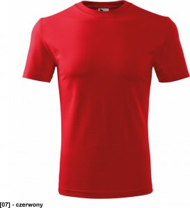 MALFINI Classic New 132 - ADLER - Koszulka męska, 145 g/m - czerwony M 1