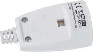Maclean Gniazdo proste 230V na kabel z uziemieniem Maclean, typ E (francuski), 16A, 250V białe, MCE331 3