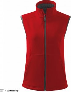 MALFINI Vision 516 - ADLER - Softshell kamizelka damska, 280 g/m, 6% elastan, 94% poliester, - czerwony XL 1