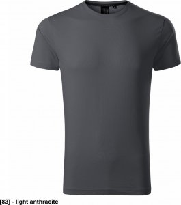 MALFINI Exclusive 153 - ADLER - Koszulka męska, 160 g/m, 100% SUPIMA bawełna, - light anthracite XL 1