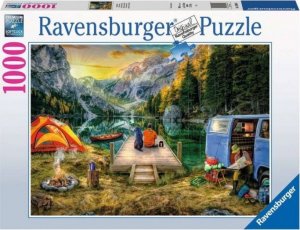 Ravensburger Ravensburger Polska Puzzle 1000 elementów Na kempingu 1