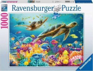 Ravensburger Ravensburger Polska Puzzle 1000 elementów Podwodny świat 1