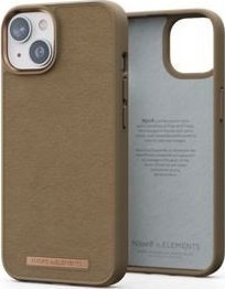 Njord by Elements Njord by Elements Etui zamszowe do iPhone 14 Camel Comfort+ 1