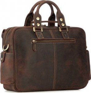 Torba Kemer PROMO SET Torba XC1 Czekoladowo Brązowa + Etui na laptop EPD1 Czarne 24