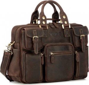 Torba Kemer PROMO SET Torba XC1 Czekoladowo Brązowa + Etui na laptop EPD1 Czarne 29