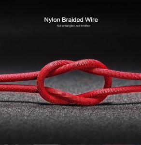 Kabel USB Floveme USB-A - Lightning 1 m Czarny 7