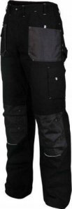 Stalco Spodnie robocze ochronne czarne XL 1