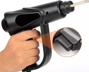 Aptel Zgrzewarka do plastiku + 200 Zszywek 70 W czarna AG814 3