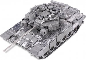 Piececool Piececool Puzzle Metalowe Model 3D - Czołg T-90A 1